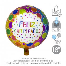 JB90-FZ-LS45CM, GLOBOS DE...